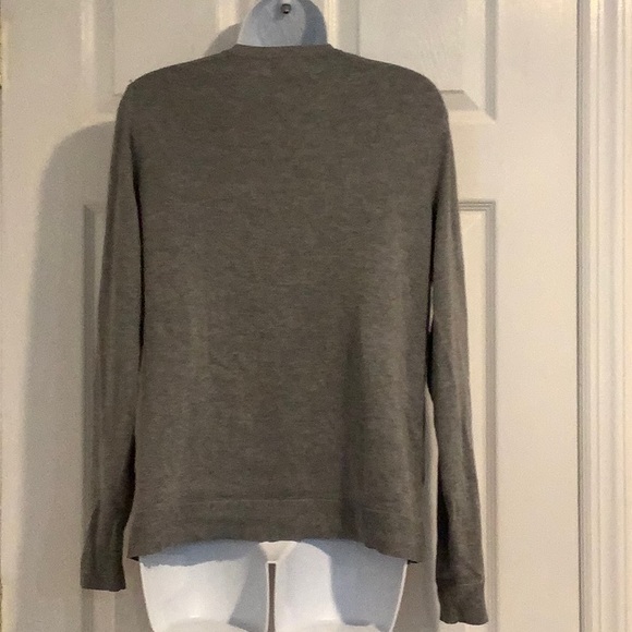 NWT STYLE &Co Womens Recycled Gray Capsule Academia Classic Spring Cardigan M - Picture 4 of 8